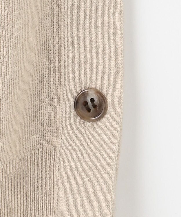 J.PRESS LADIES S 【洗える】FLORA ニットベスト ベージュ系