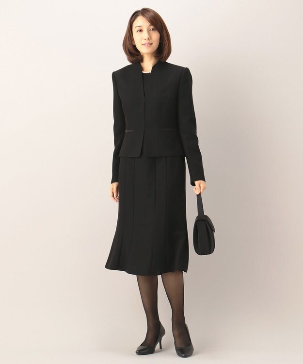 自由区 FORMAL 【定番】シンプルハンドバッグ ブラック系