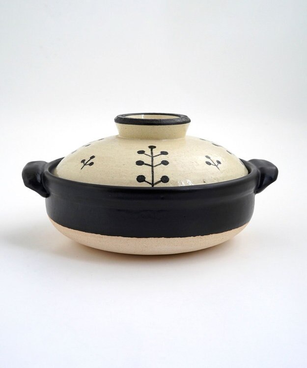 たち吉 【たち吉】木の実土鍋（6号）〈１個〉四日市萬古焼 ホワイト系その他