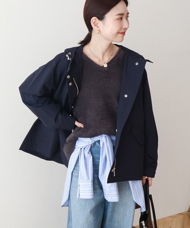 AMERICAN HOLIC 【先行予約】【花粉防止】マウンテンパーカー Navy