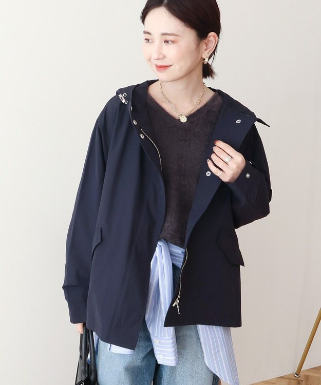 AMERICAN HOLIC 【先行予約】【花粉防止】マウンテンパーカー Navy