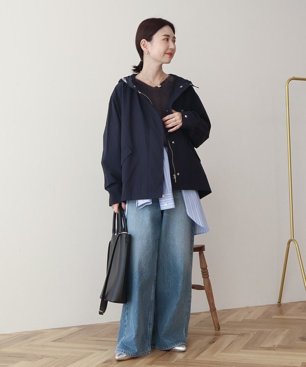 AMERICAN HOLIC 【先行予約】【花粉防止】マウンテンパーカー Navy