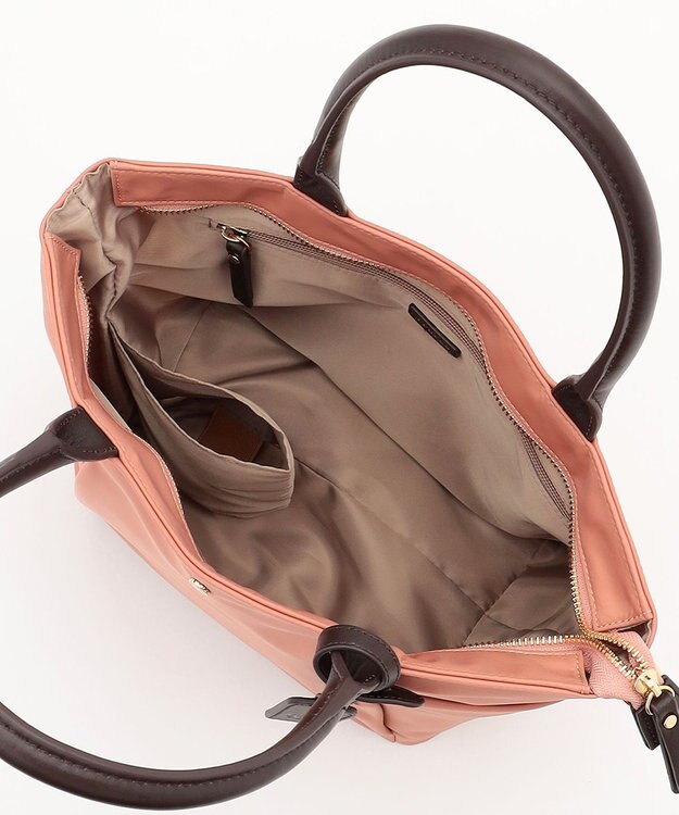 J.PRESS LADIES 【WEB限定】2wayナイロン Midium トート バッグ ピンク系