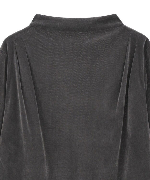 Green Parks ・ＡＮＤＳＥＡＲＣＨ　シアーベロアボトルネックロンＴＥ Charcoal Gray