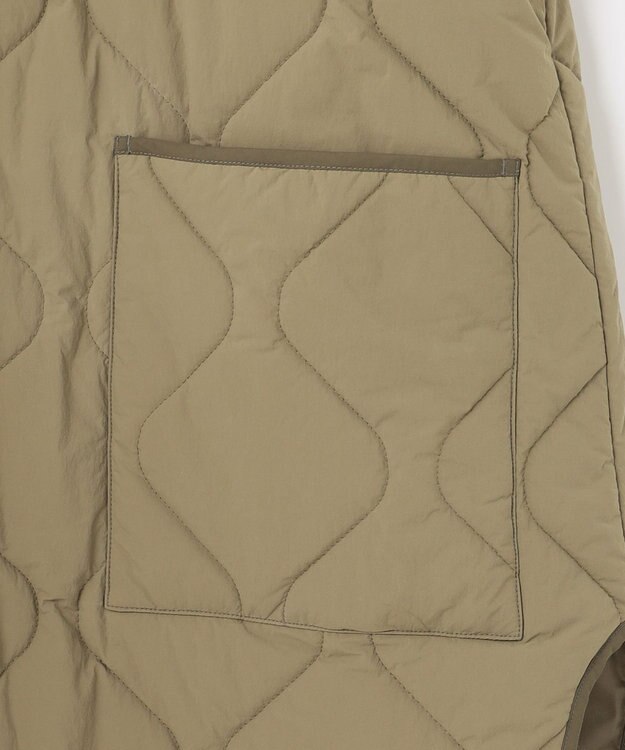 NAVE ライナーキルトアウターsize2 カーキ系