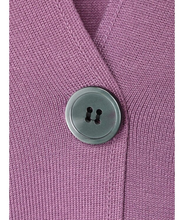 earth music&ecology ＵＶカット加工　ＢＩＧカーディガン Pink