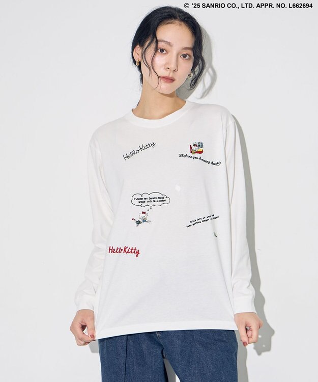 ハローキティ×ANY】ロゴTシャツ / ANY | ファッション通販