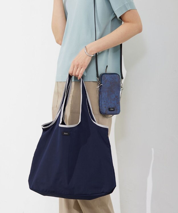 J.PRESS LADIES 【セットアイテム】 LIBERTY スマホポシェット&エコバッグ ダルブルー系5