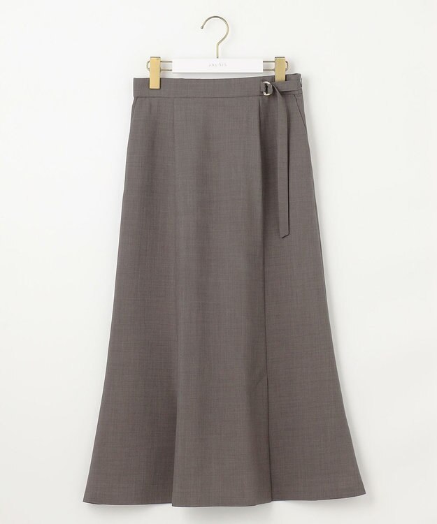 ANY SIS S 【WEB・一部店舗限定】スイートクール スカート モカ