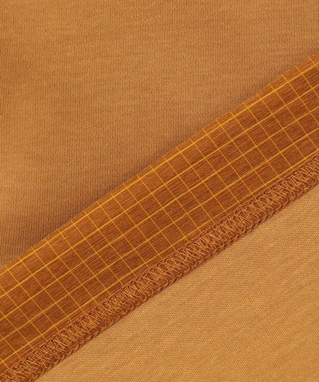 JOSEPH ABBOUD MOUNTAIN 【UNISEX】ASHA_OGリップコンビＴシャツ キャメル系