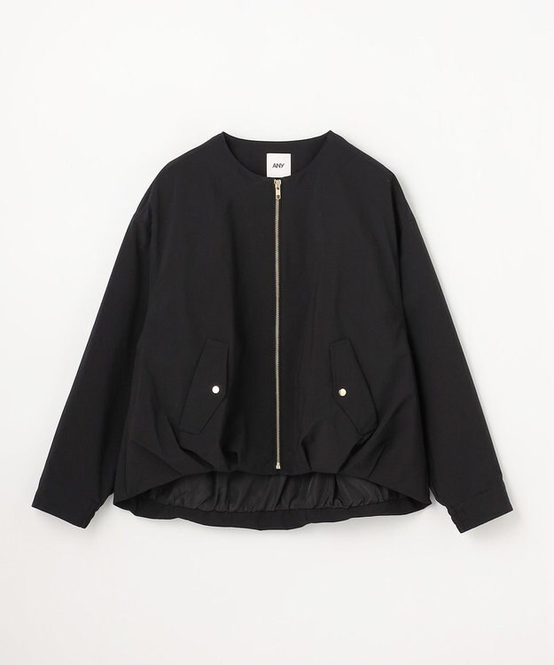 ANY 撥水バルーンブルゾン ブラック