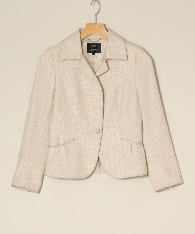 ONWARD Reuse Park B品【23区】ジャケット春夏 ベージュ