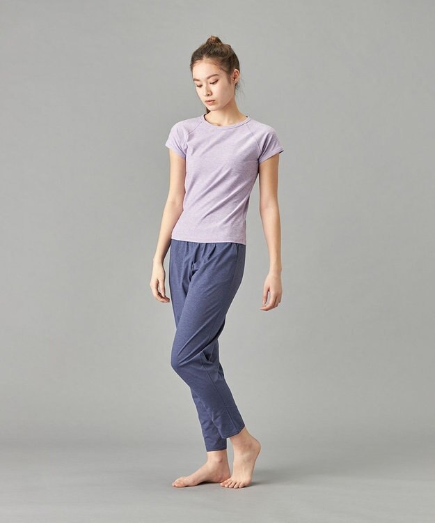 Chacott Peach MokuＴシャツ アイリス杢