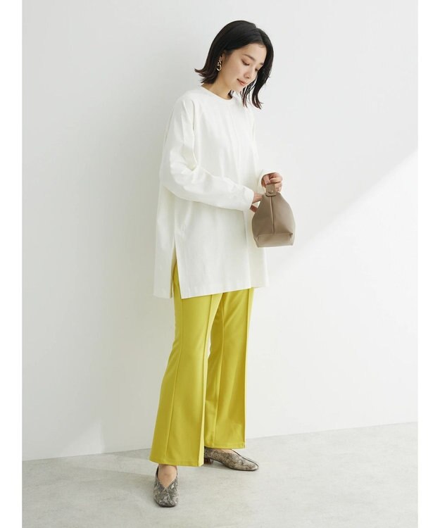 Green Parks らくスレパンツ Yellow