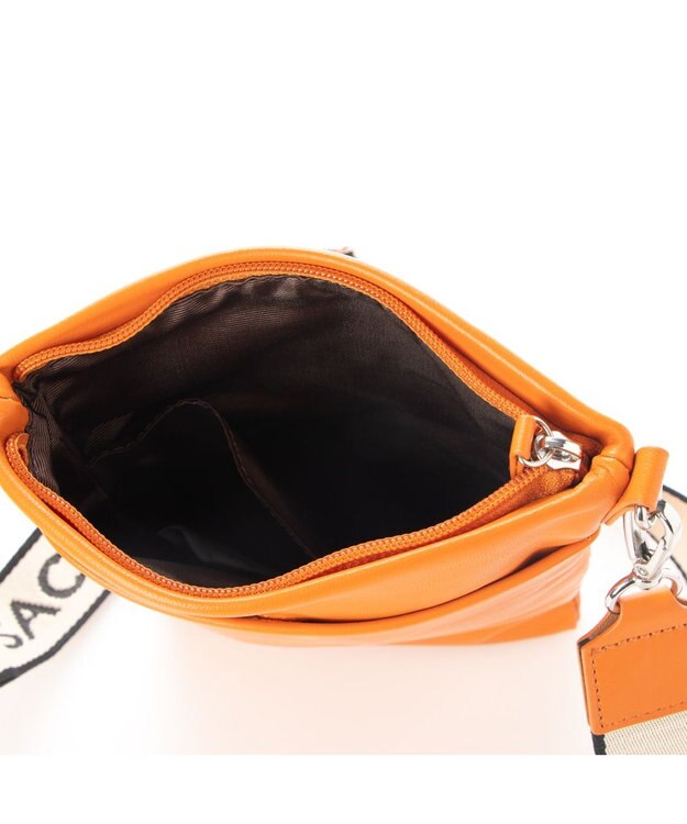 Y'SACCS イタリアンシープ 財布付きスマホポシェット オレンジ
