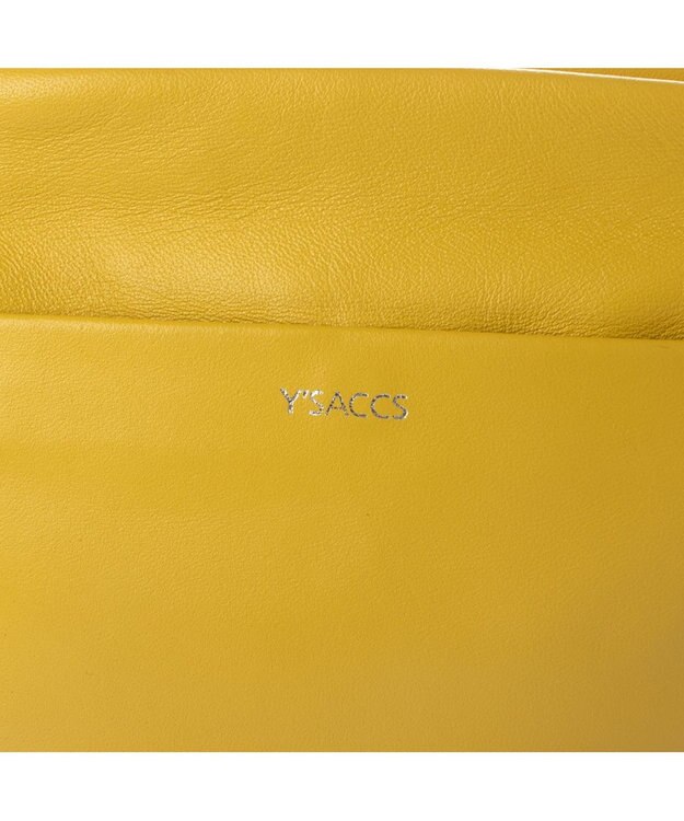 Y'SACCS イタリアンシープ 財布付きスマホポシェット イエロー