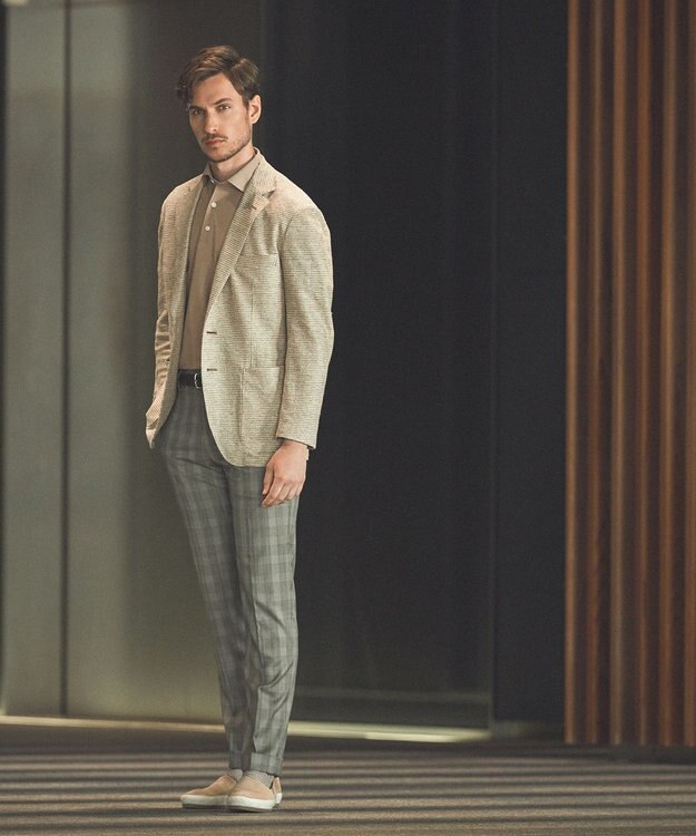 GOTAIRIKU 【DONDI】リネンバスケット_ジャージージャケット ブラウン系8