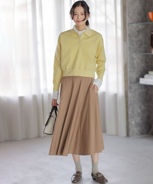 組曲 スクエアトゥローファー ブラウン系