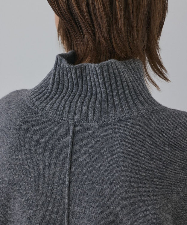 GRACE CONTINENTAL ウールオーバーニットトップ グレー