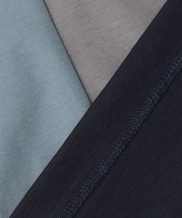 JOSEPH HOMME カラーコットンブロック クルーネックＴシャツ ネイビー系3