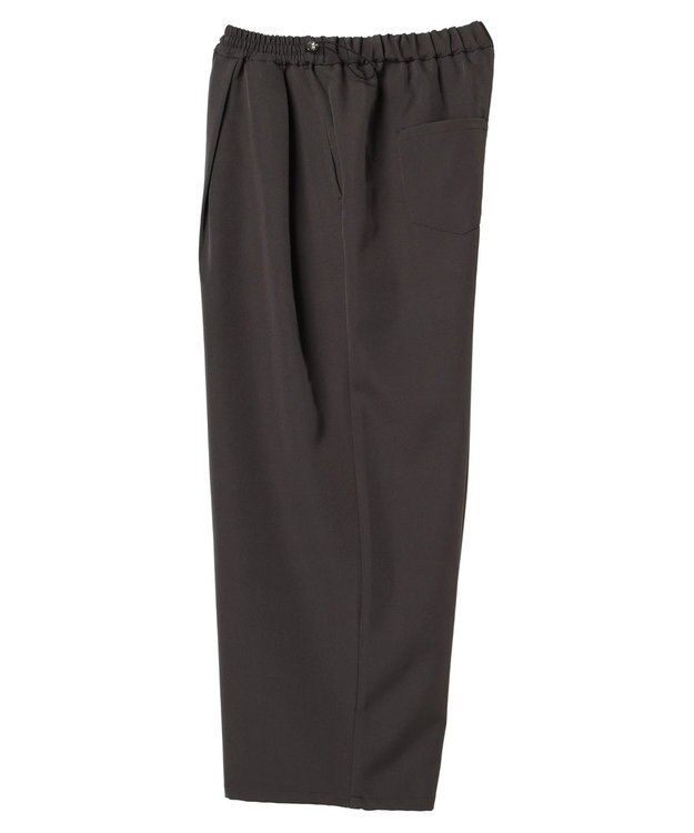 Green Parks ・ＥＬＥＮＣＡＲＥ　ＤＵＥ　ウエストドロストパンツ Charcoal Gray