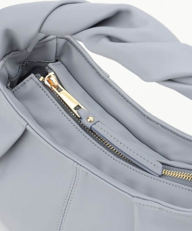 組曲 【2WAY】ソフトミニラウンドバッグ スカイブルー系