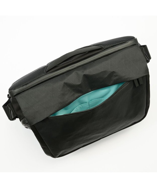 ACE BAGS & LUGGAGE ace. ラグレンティスクロスX ショルダーバッグ A4/13.3インチPC収納 高強度 高撥水 軽量 20067 エース ブラック
