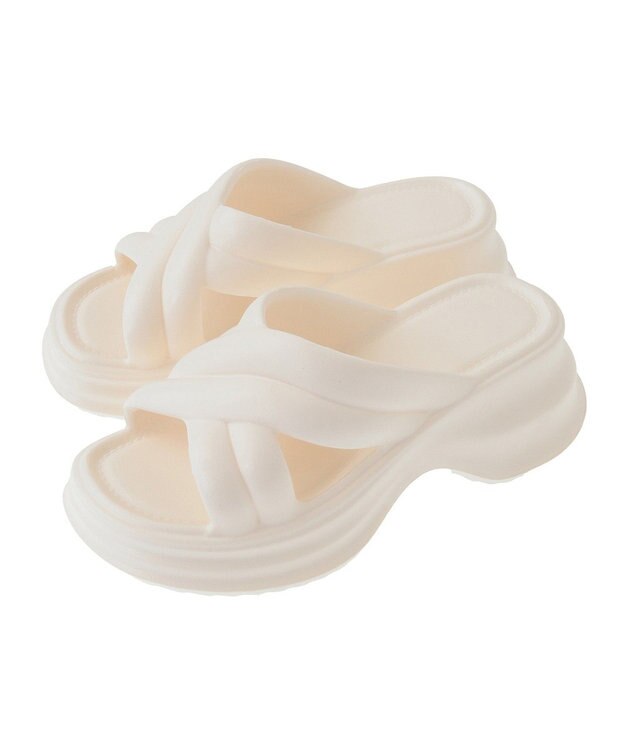 Green Parks ・クロスサンダル Off White