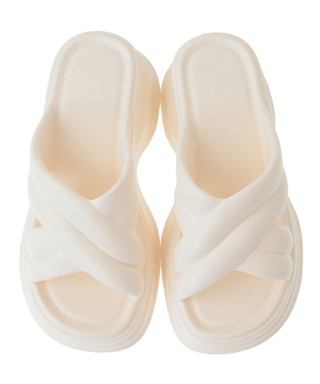 Green Parks ・クロスサンダル Off White