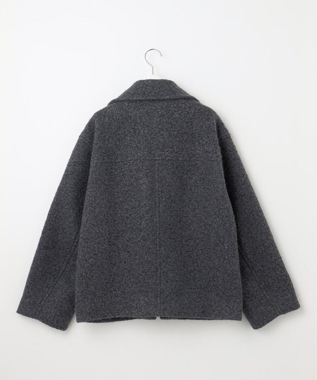 23区 【SLOW/一部店舗限定】ループニードル ボア ブルゾン グレー系