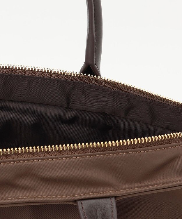 J.PRESS LADIES 【WEB限定】2wayナイロン Midium トート バッグ ブラウン系