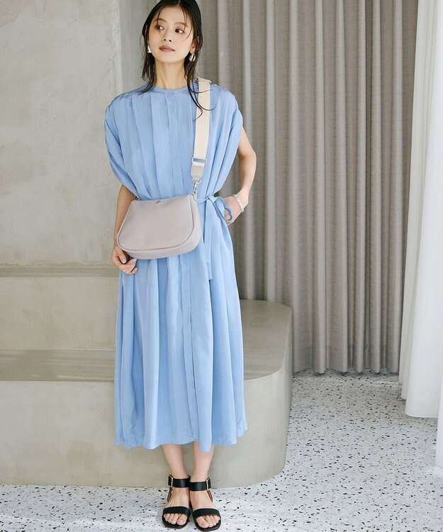 TOPKAPI 【Breath TOPKAPI】RIPPLE リプル ラウンド ショルダーバッグ サンドグレー