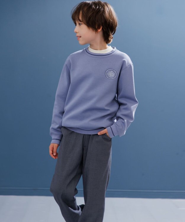 J.PRESS KIDS 【100-130cm】ナチュラルストレッチ パンツ グレー系