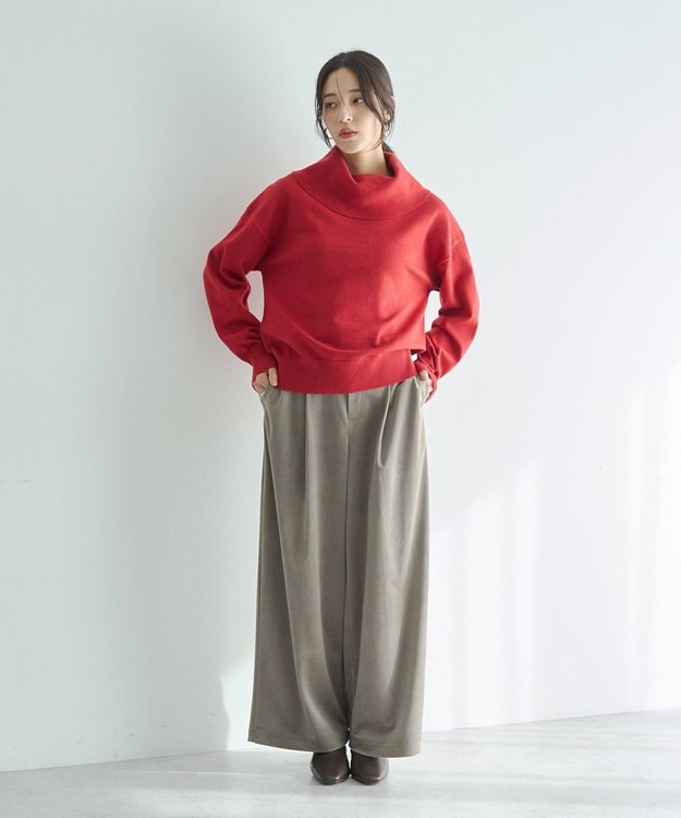 YECCA VECCA オフタートルネックニット Black