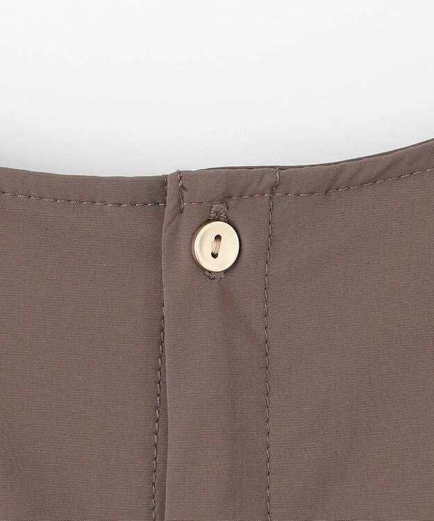 ANY バルーンシルエットワンピース ブラウン