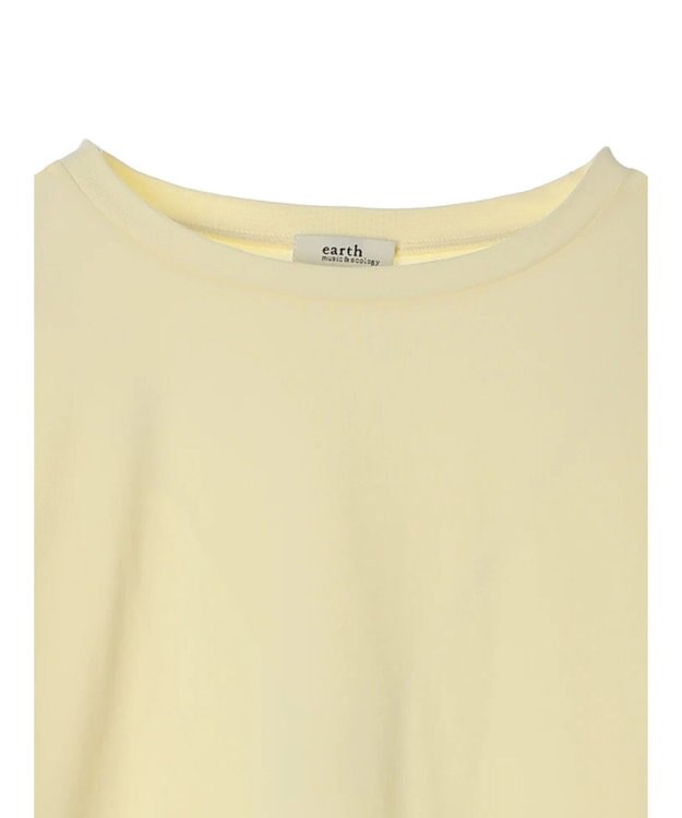 earth music&ecology チュールフリルプルオーバー Light Yellow