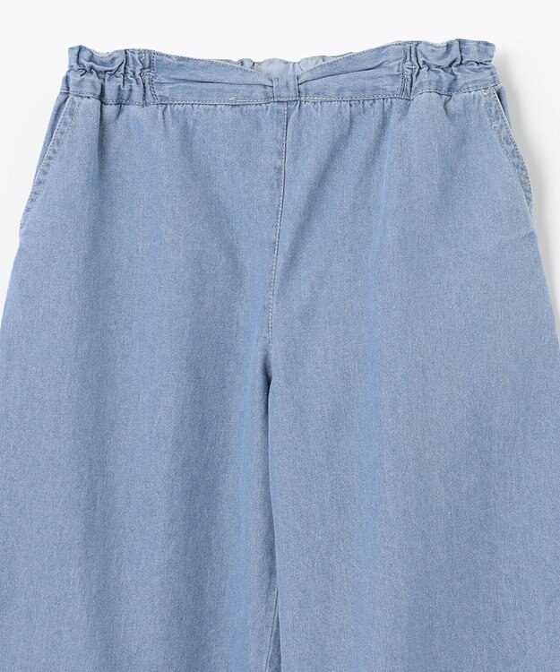 ANY KIDS デニム ガウチョパンツ ブルー