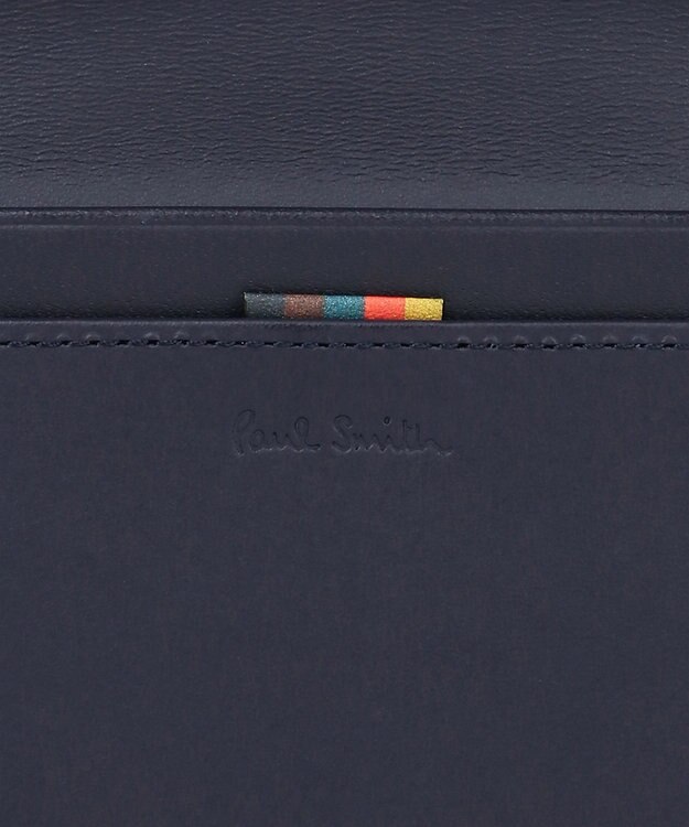Paul Smith ハイライトステッチ 長財布 ネイビー