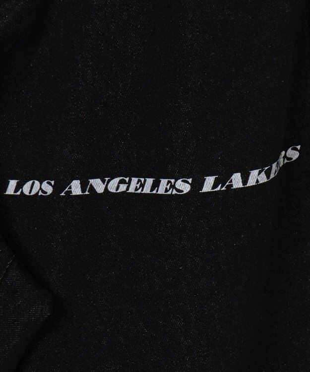 WEGO 【ユニセックス着用ITEM】別注NBAデニムパンツ デニムブラック