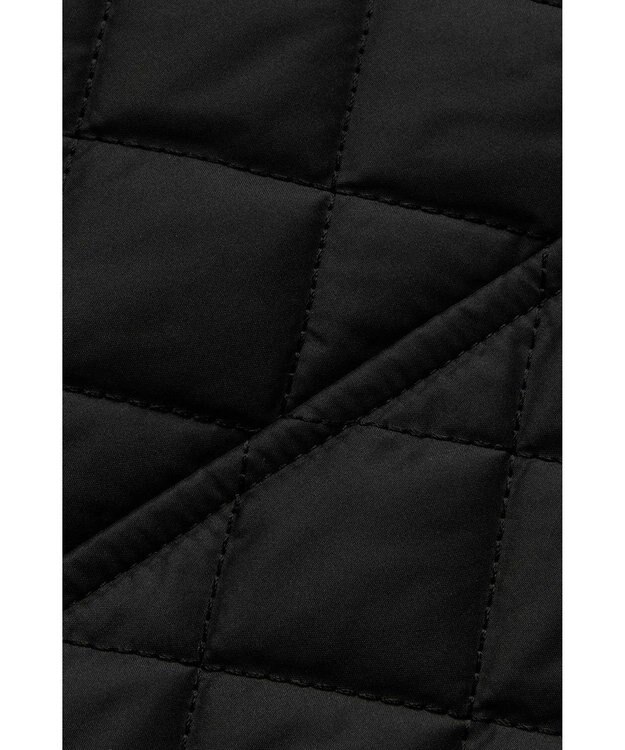 DAKS 【DAKS GOLF】キルティングベスト ブラック