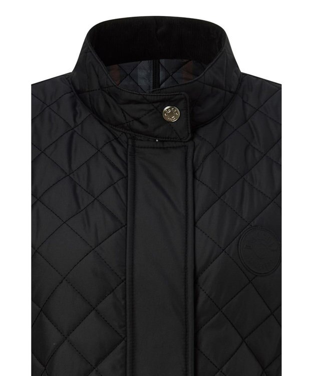 DAKS 【DAKS GOLF】キルティングベスト ブラック