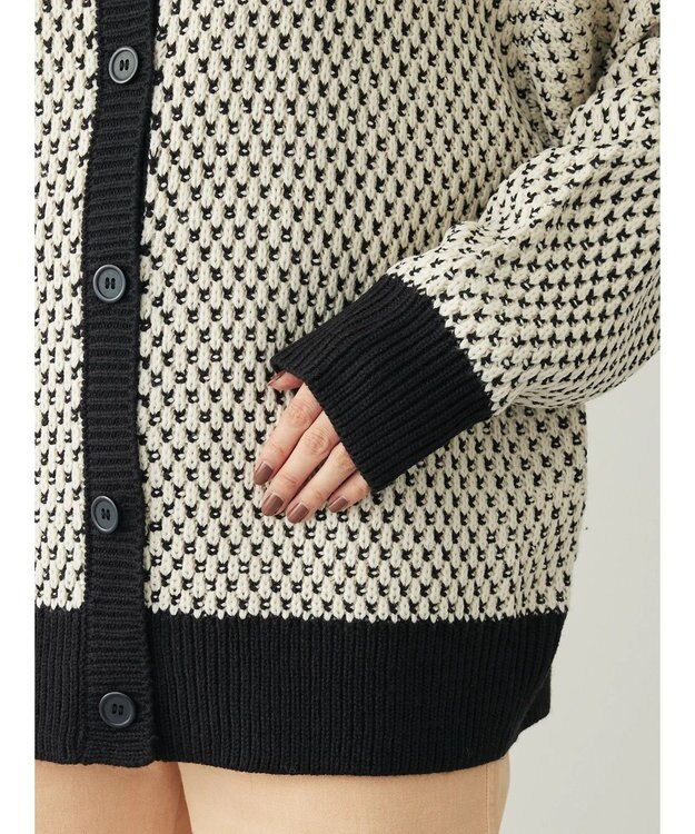 Green Parks ・ＳＵＧＡＲ　ＳＰＯＯＮ　２ｗａｙニットカーディガン Off White