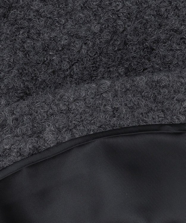 23区 S 【SLOW/一部店舗限定】ループニードル ボア ブルゾン グレー系