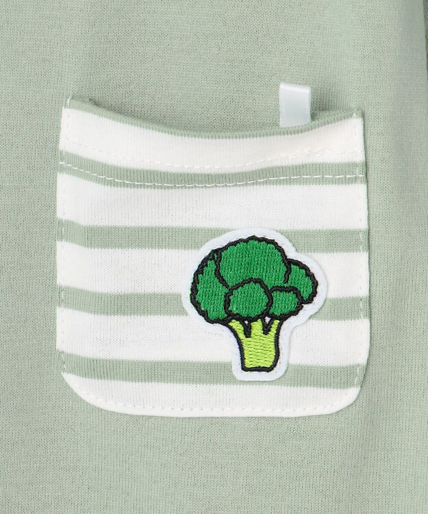 ANY KIDS 【ke ke ke】GOOD MORNING  半袖Ｔシャツ ミントグリーン