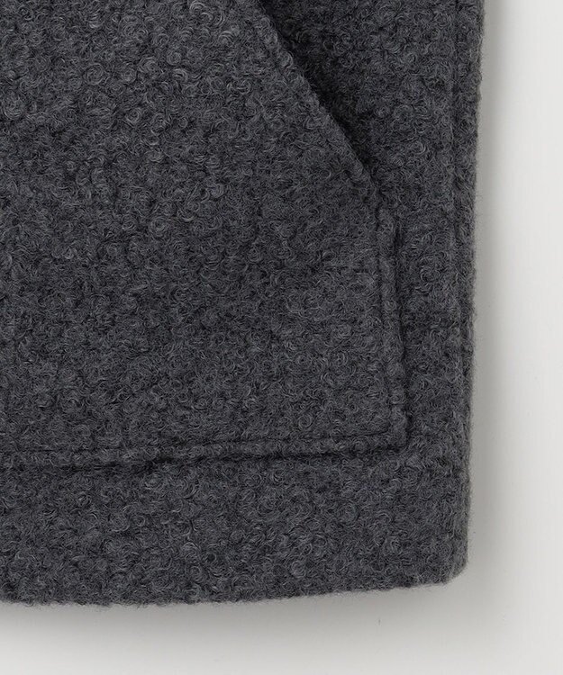 23区 S 【SLOW/一部店舗限定】ループニードル ボア ブルゾン グレー系