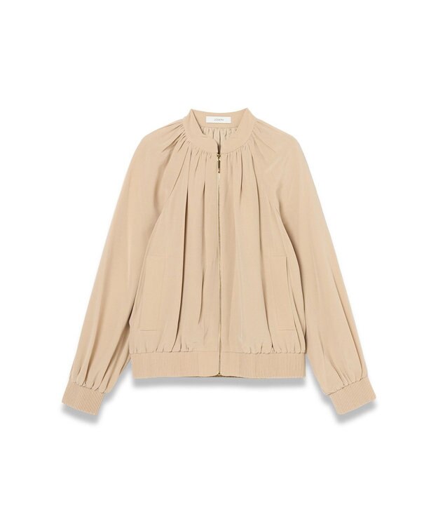 JOSEPH サテンツイル　ジャケット Powder