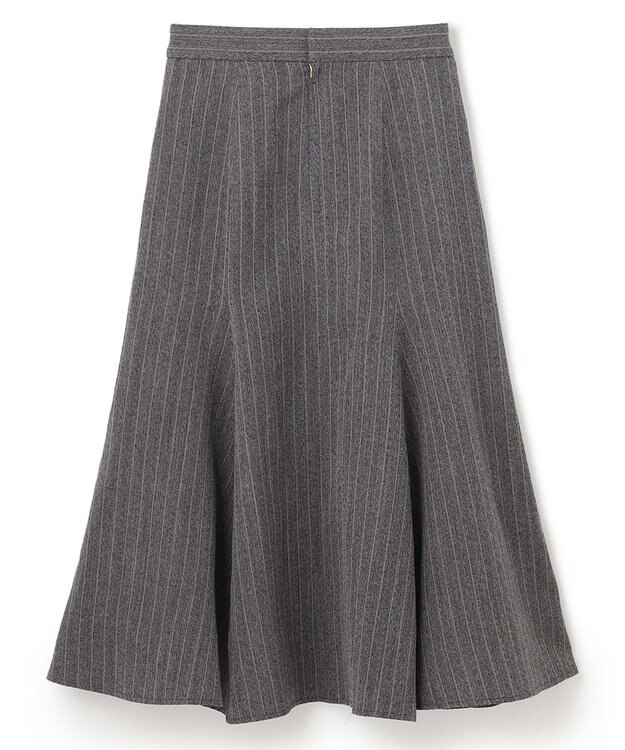 BEIGE， TURENNE / マーメイドスカート Gray×Camel line