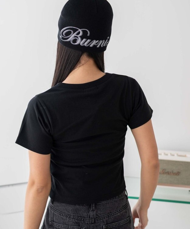 WEGO デニムロゴT ブラック