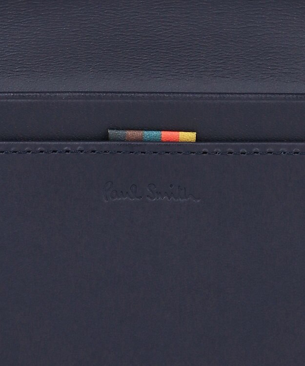 Paul Smith ハイライトステッチ 長財布 ネイビー