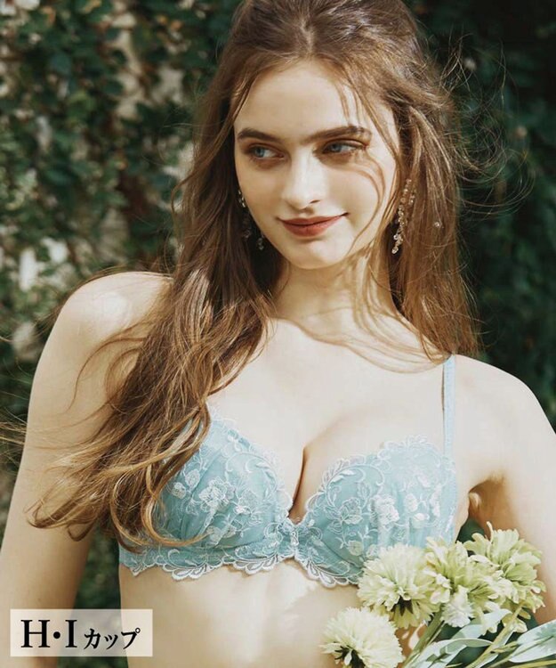 San-ai Resort（三愛水着楽園） 【エレガントコレクション2404】単品ブラHIカップ  【northerly】 ミント